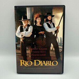 Rio Diablo DVD Kenny Rogers Naomi Judd Full Screen English 1993 Hallmark